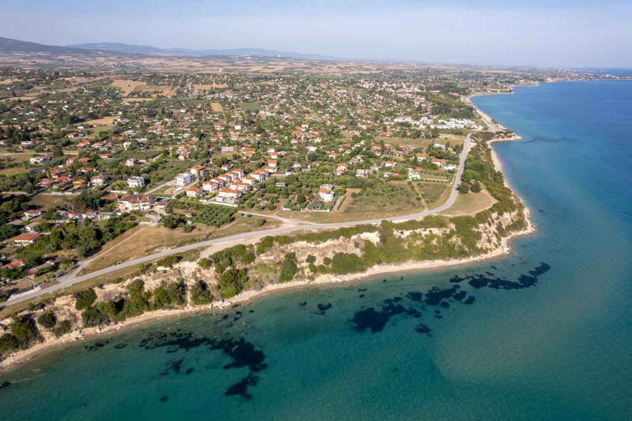 Nea Kallikrateia Kalisun Exclusive Villas מראה חיצוני תמונה